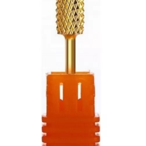 Φρέζα Καρβιδίου Χρυσή Βαρελάκι Πλακέ XXC 3/32 Large Barrel