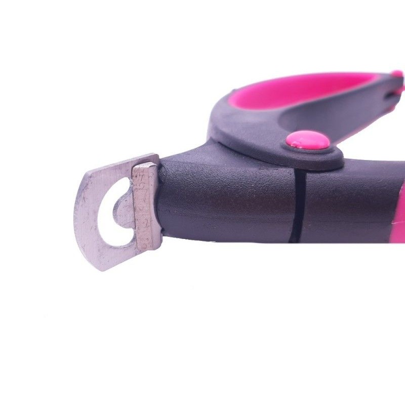 Κόφτης Τεχνητών Νυχιών σε Ροζ-Μαύρο