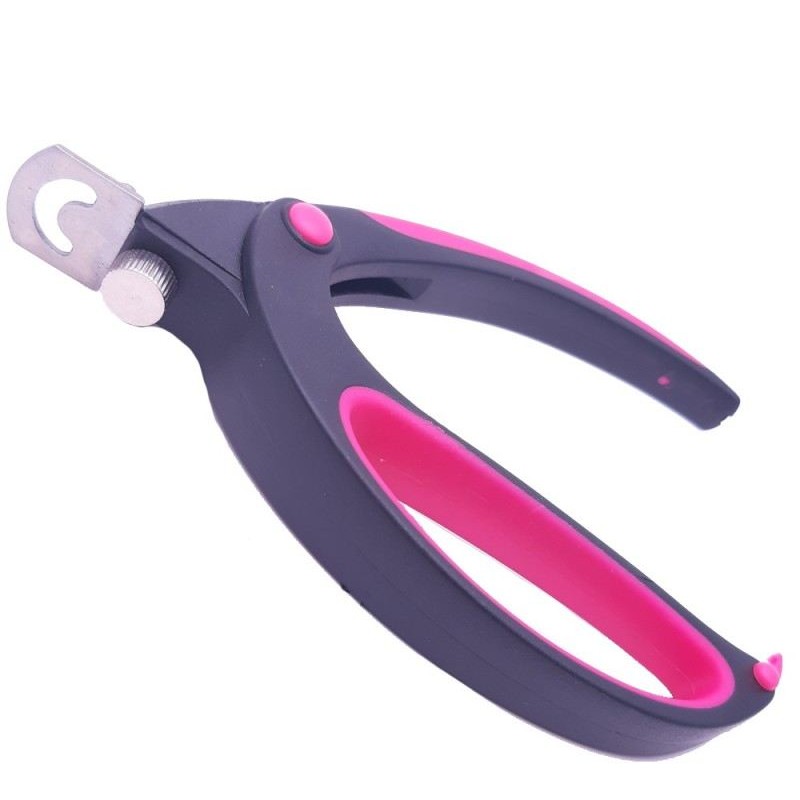 Κόφτης Τεχνητών Νυχιών σε Ροζ-Μαύρο