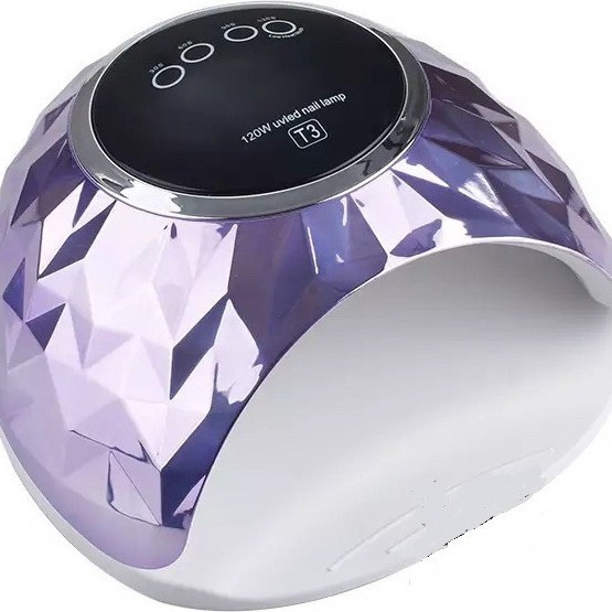 Φουρνάκι  Νυχιών  LED Lamp SUN T3 120W Μωβ