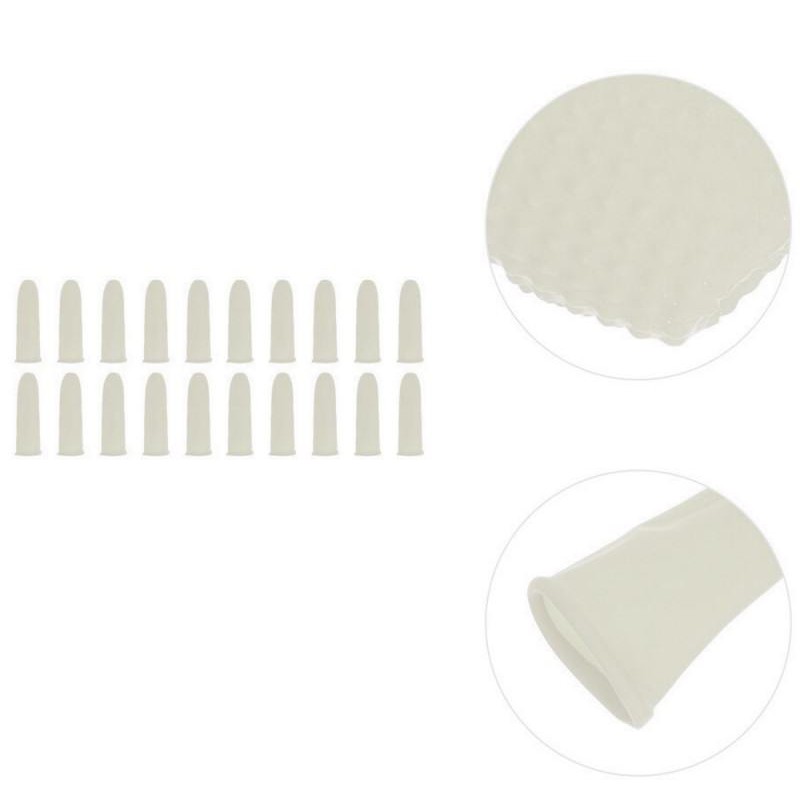 Προστατευτικά Δαχτύλων Σετ 20 Latex