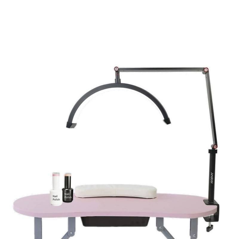 Φωτιστικό Half Moon με Clamp Στήριξης & Ρυθμιζόμενο Φωτισμό