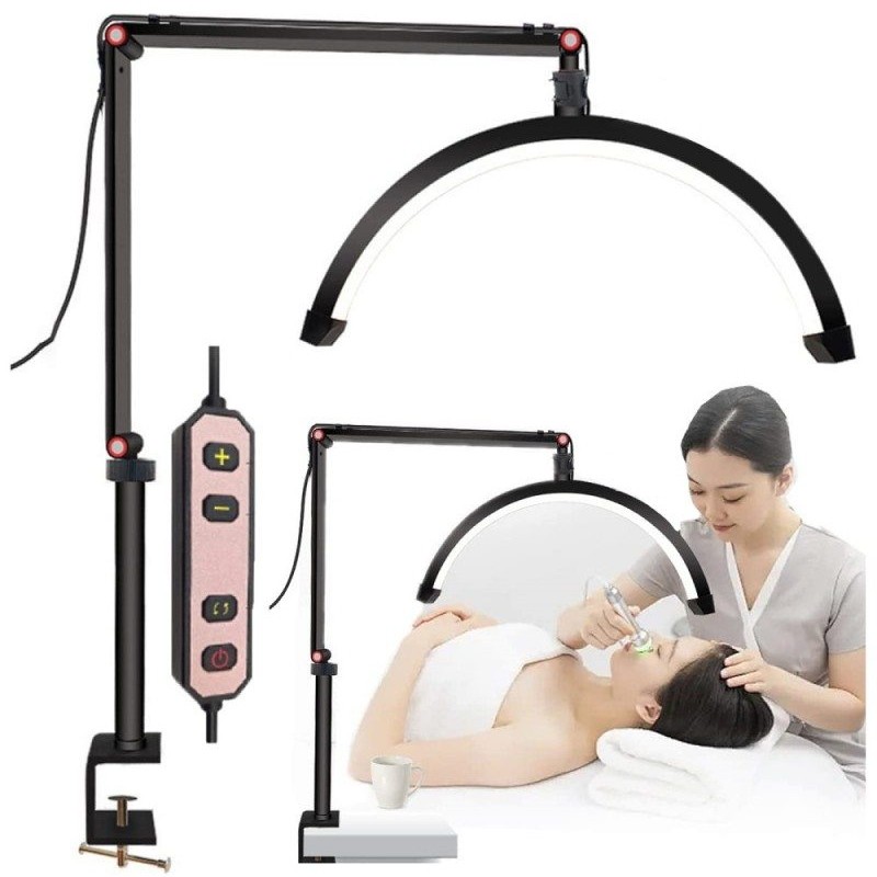 Φωτιστικό Half Moon με Clamp Στήριξης & Ρυθμιζόμενο Φωτισμό