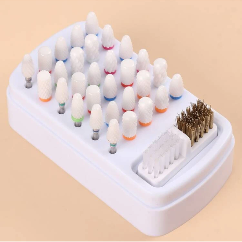 Κουτί Για 30 Φρέζες Και Βουρτσάκι Καθαρισμού