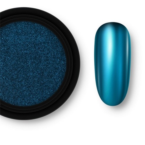 Σκόνη Νυχιών Mirror Effect Powder Καθρέφτης Light Blue 