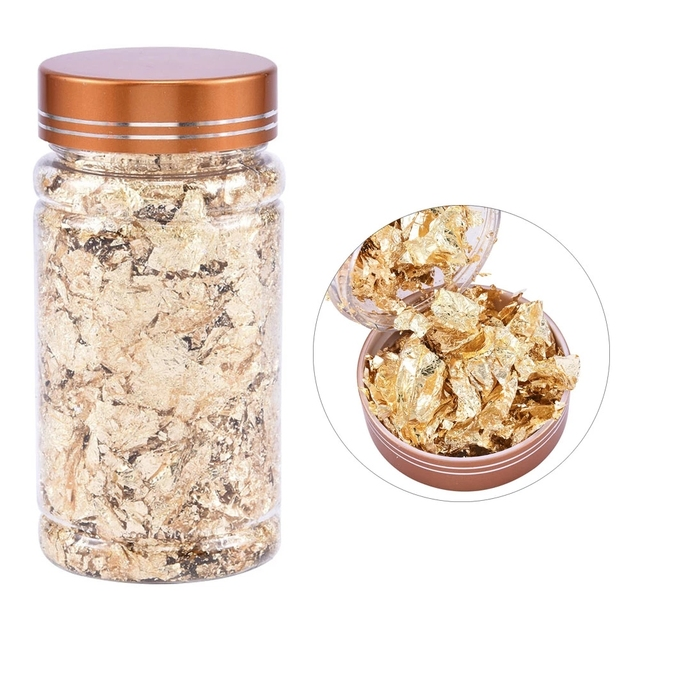 Αλουμινόφυλλα Foil για Νύχια Χρυσό