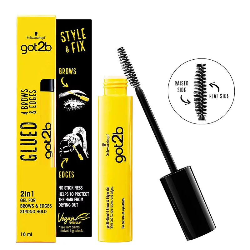 Got2b Glued 4 Brows & Edges 2in1 Gel, Tζελ Styling για Φρύδια & Μαλλιά 16ml