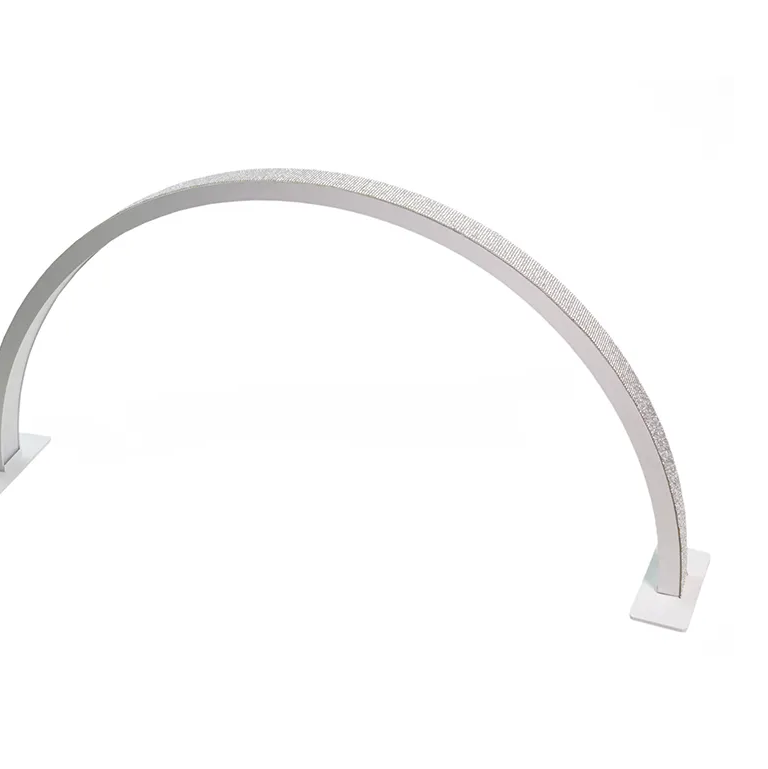 Half Moon Led φωτιστικό με Ρύθμιση Έντασης  Χρώματος Λευκό με Στρας
