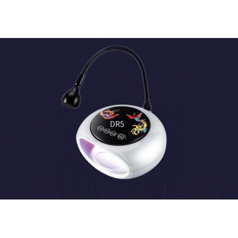 Φουρνάκι Νυχιών και Mini Led UV Lamp για Soft Gel Tips Λευκό