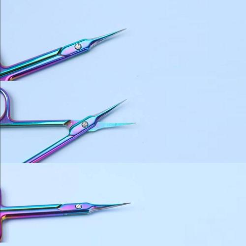 Ψαλιδάκι Rainbow Με Κυρτή Μύτη