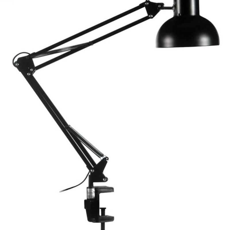 Επιτραπέζιο Φωτιστικό Γραφείου Χρώμα Μαύρο