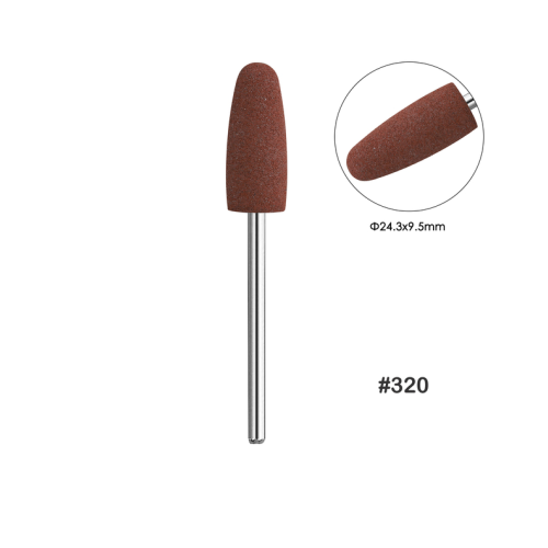 Φρέζα Buffer Σιλικόνης Καφέ 320 Grit