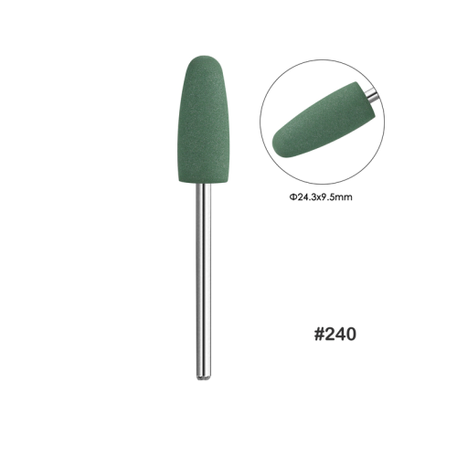 Φρέζα Buffer Σιλικόνης Πράσινο 240 Grit 