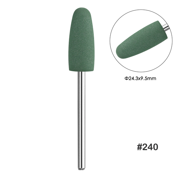 Φρέζα Buffer Σιλικόνης Πράσινο 240 Grit 