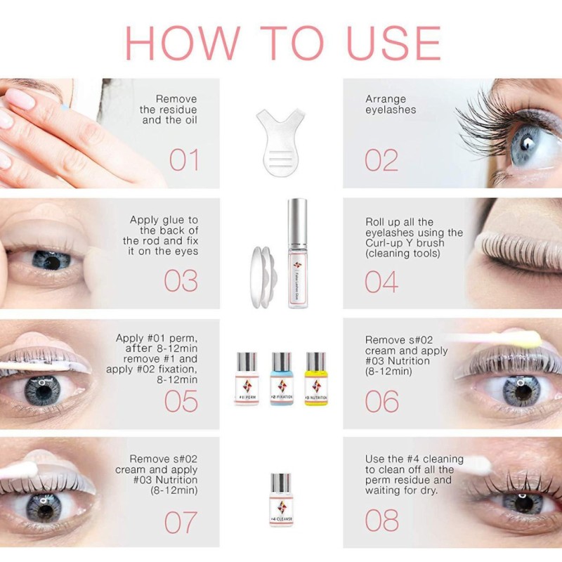 Σετ Περιποίησης Βλεφαρίδων Lash Lift Kit ICONSIGN