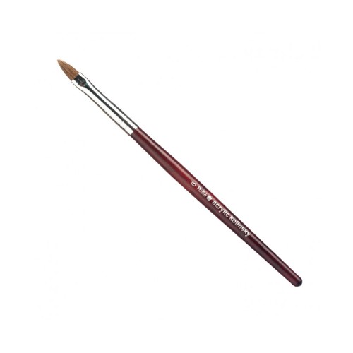 Eurostil Pollie Kolinsky No6 Επαγγελματικό Πινέλο Νυχιών με Φυσική Τρίχα Kolinsky για Ακρυλικό