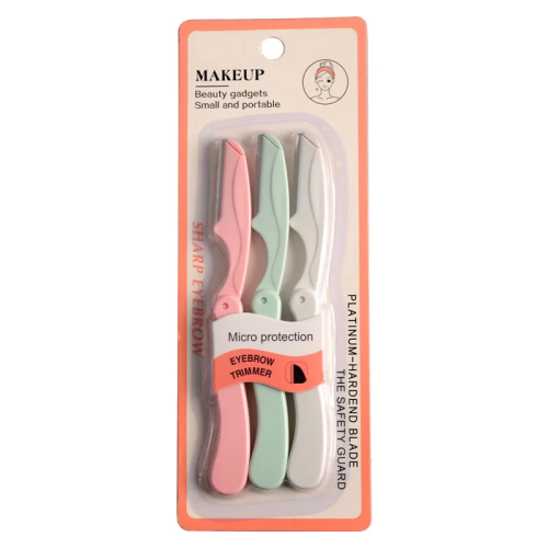 Ξυραφάκι Για Φρύδια 3 Τεμάχια