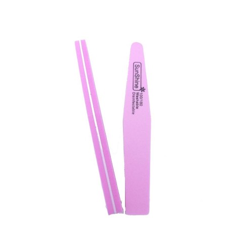 Επαγγελματική Λίμα SunShine 100/180 Washable Disinfectable Ροζ