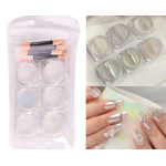 Σκόνες Aurora Glitter Mermaid 6 βαζάκια