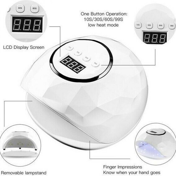 Επαγγελματικό Φουρνάκι Smart 2.0 F6 UV/LED 86W