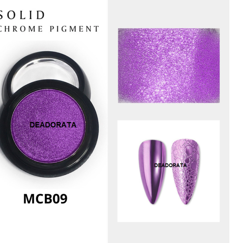 Solid Chrome Pigment Μωβ MCB09