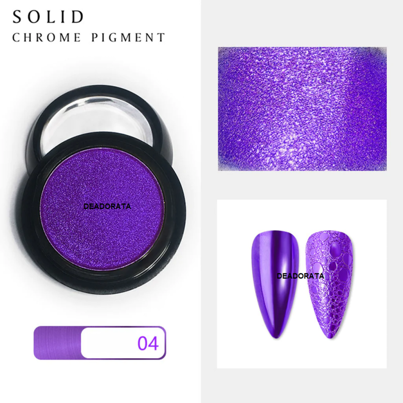 Solid Chrome Pigment Μωβ MCB04