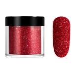 Nail Glitter Powder Shining Sugar Effect Glitter Red