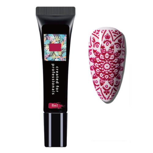 Stamping Nail Art Gel Βιολέ 8ml