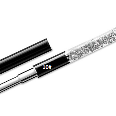 Πινέλο Oval για Gel-Acrygel No10 με καπάκι και προστατευτική Θήκη