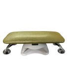 Μαξιλάρι Μανικιούρ Υπερυψωμένο Δερμάτινο Χρυσό Glitter