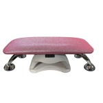 Μαξιλάρι Μανικιούρ Υπερυψωμένο Δερμάτινο Ροζ Glitter