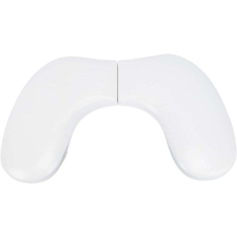 Σκαμπό Μανικιούρ Πτυσσόμενο Άσπρο Δερμάτινο