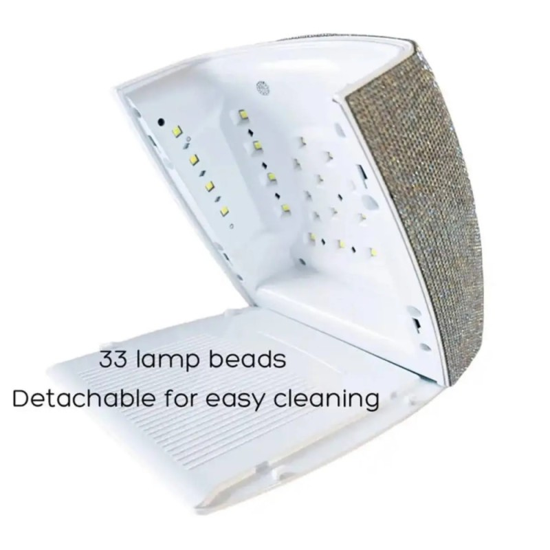 Επαναφορτιζόμενο Φουρνάκι Νυχιών Cordless UV LED Lamp 66W με Στρας