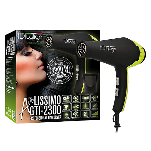 Πιστολάκι Μαλλιών ID Italian Design Airlissimo GTI 2300 Green