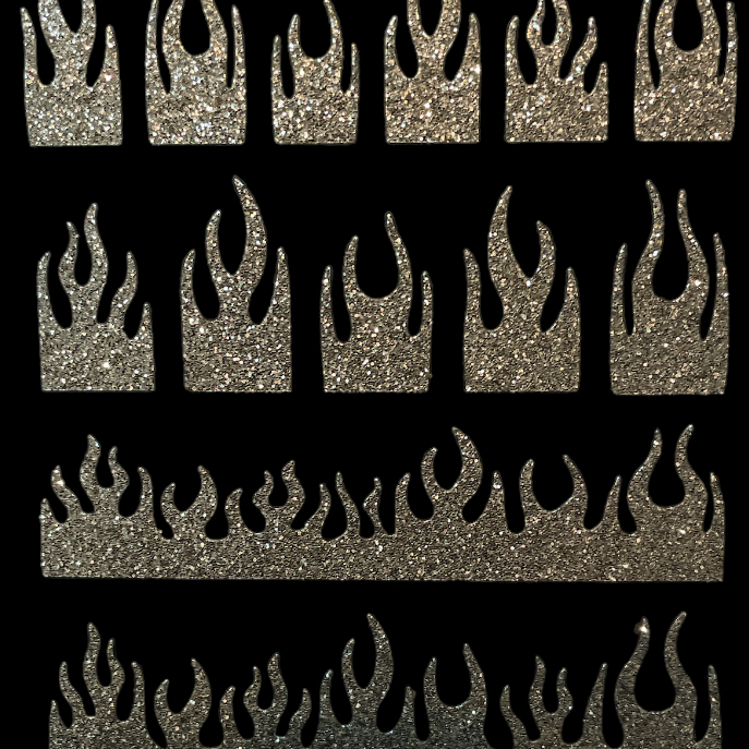 Αυτοκόλλητα Νυχιών Nail Art Sticker no 42 Χρυσό