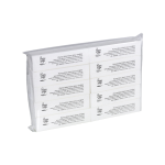 Peggy Sage Λευκό Buffer Νυχιών 10 τεμ.