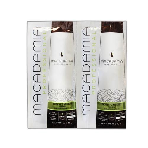 Macadamia Weightless Moisture Shampoo 10ml & Conditioner 10ml