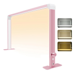 Πτυσσόμενο Led φωτιστικό με ρύθμιση έντασης και χρώματος 88cm Ροζ