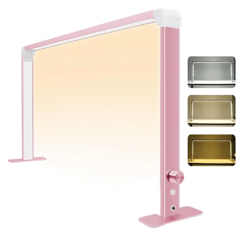 Πτυσσόμενο Led φωτιστικό με ρύθμιση έντασης και χρώματος 88cm Ροζ