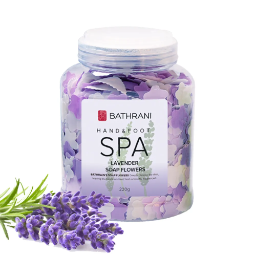 Hand & Foot SPA Bathrani Πέταλα Σαπουνιού Με Άρωμα Λεβάντας 220g