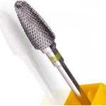 Φρεζάκι Καρβιδίου Κωνικό Κίτρινο Tirch Cylinder XF