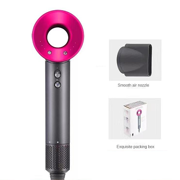 Πιστολάκι Μαλλιών Ροζ-Γκρι 1600W