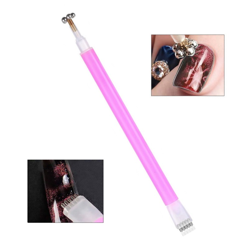 Μαγνήτης Στυλό Για Βερνίκια Cat Eye 2 Κεφαλών - Nail Magnet Cat Eye