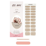 Gel Nail Wraps 20 Strips Χρυσό NG200026