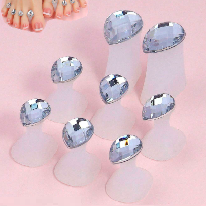 Διαχωριστικά δακτύλων Oval Σετ 8 Τεμαχίων