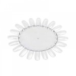 Νυχιέρα Κυκλική Πλαστική 20 θέσεων Clear