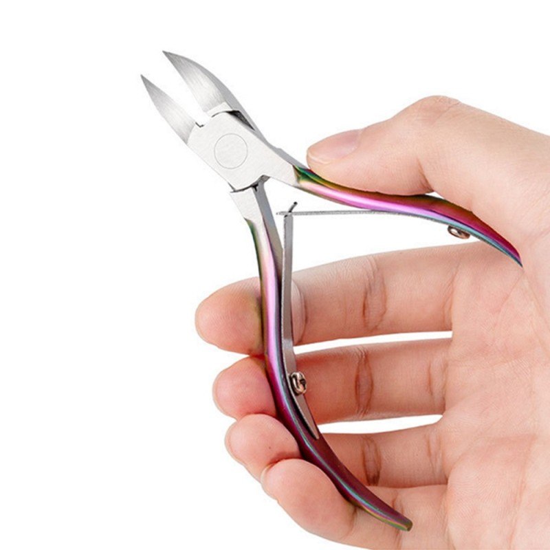 Σετ 3 Rainbow Εργαλεία Περιποίησης Νυχιών