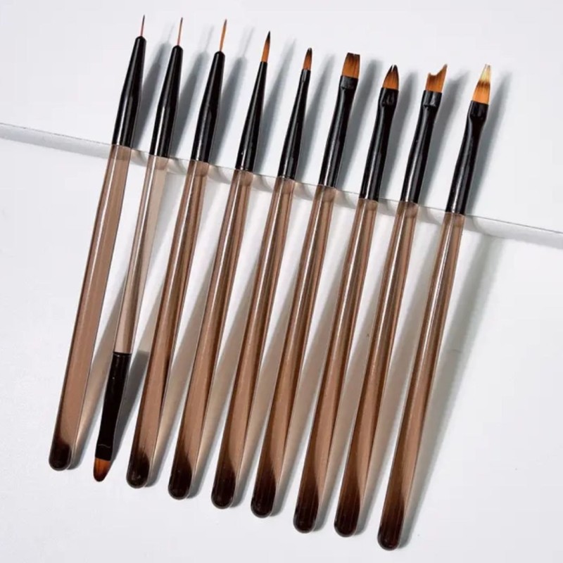 Σετ 9 Πινέλα – Nail Art Brush Liner