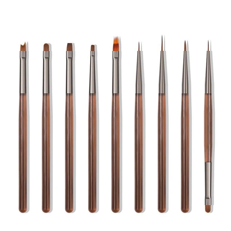Σετ 9 Πινέλα – Nail Art Brush Liner