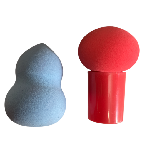 Σφουγγαράκια Μακιγιάζ Σε Θήκη Αποθήκευσης Σετ 2